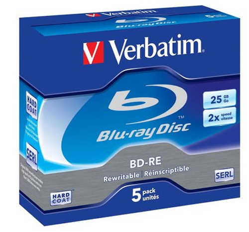Verbatim BD-RE 25GB 2x - 43615