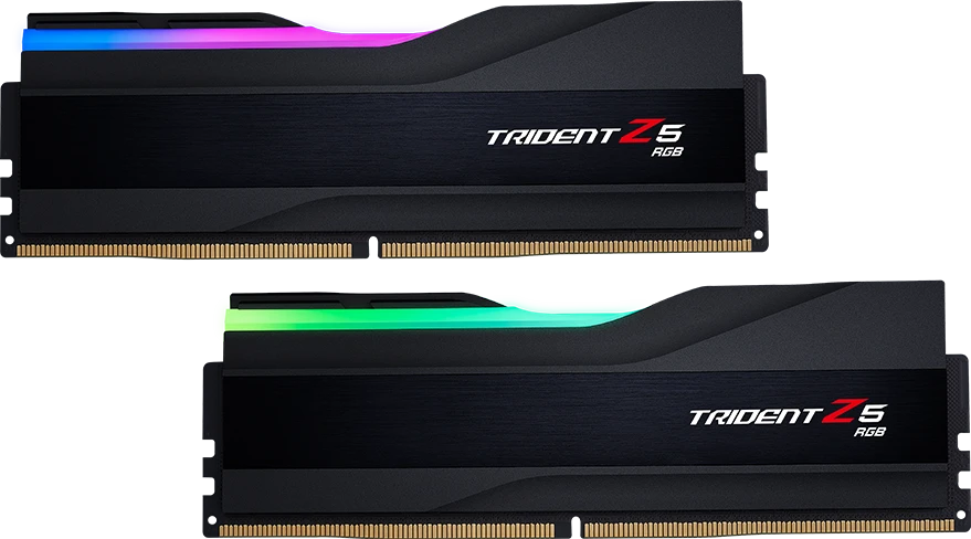 32GB (2x16GB) G.SKILL Trident Z5 RGB, DDR5-5600, XMP, CL36, RGB Arbeitsspeicher – F5-5600J3636C16GX2-TZ5RK