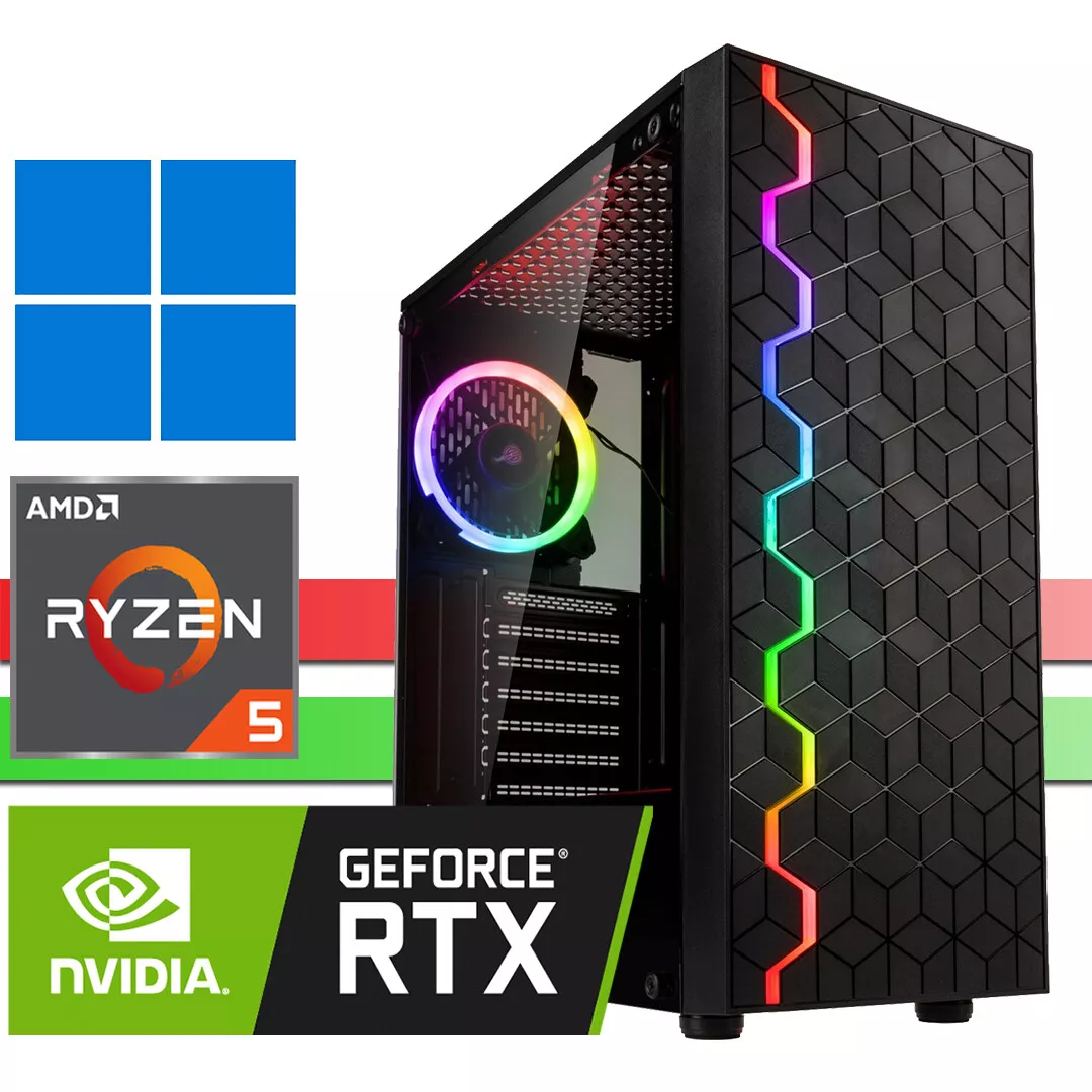 X-Gaming 4500 |16GB RAM DDR4 | 256GB NVMe SSD | RTX 4060Ti 8G | Windows 11 Professional