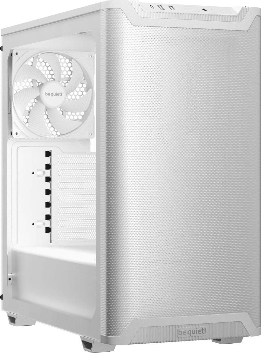 be quiet! Pure Base 501 Airflow Window White, Glasfenster