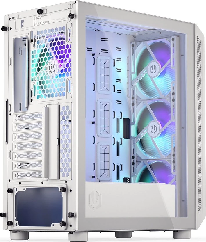 Endorfy Arx 500 White ARGB, Glasfenster