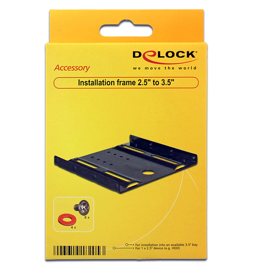 Delock Halterahmen 2,5" auf 3,5" - 18205