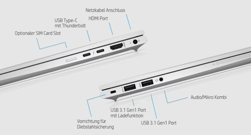 refurbished | HP EliteBook 840 G7 14" |  Intel® Intel i5 10210u | 16GB DDR4 RAM | 256GB m.2 SSD | LTE | Windows 11 Pro
