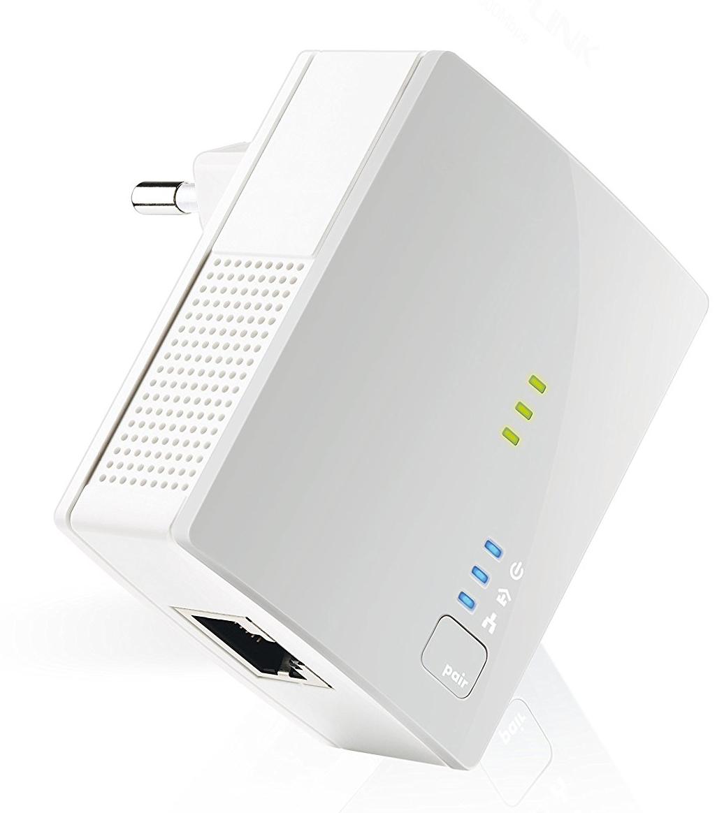 TP-Link Powerline AV600 Starter Kit, HomePlug AV, RJ-45, 2er-Pack - TL-PA4010KIT