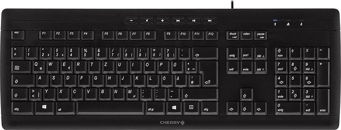 Cherry Stream Keyboard 2019 schwarz, USB, DE