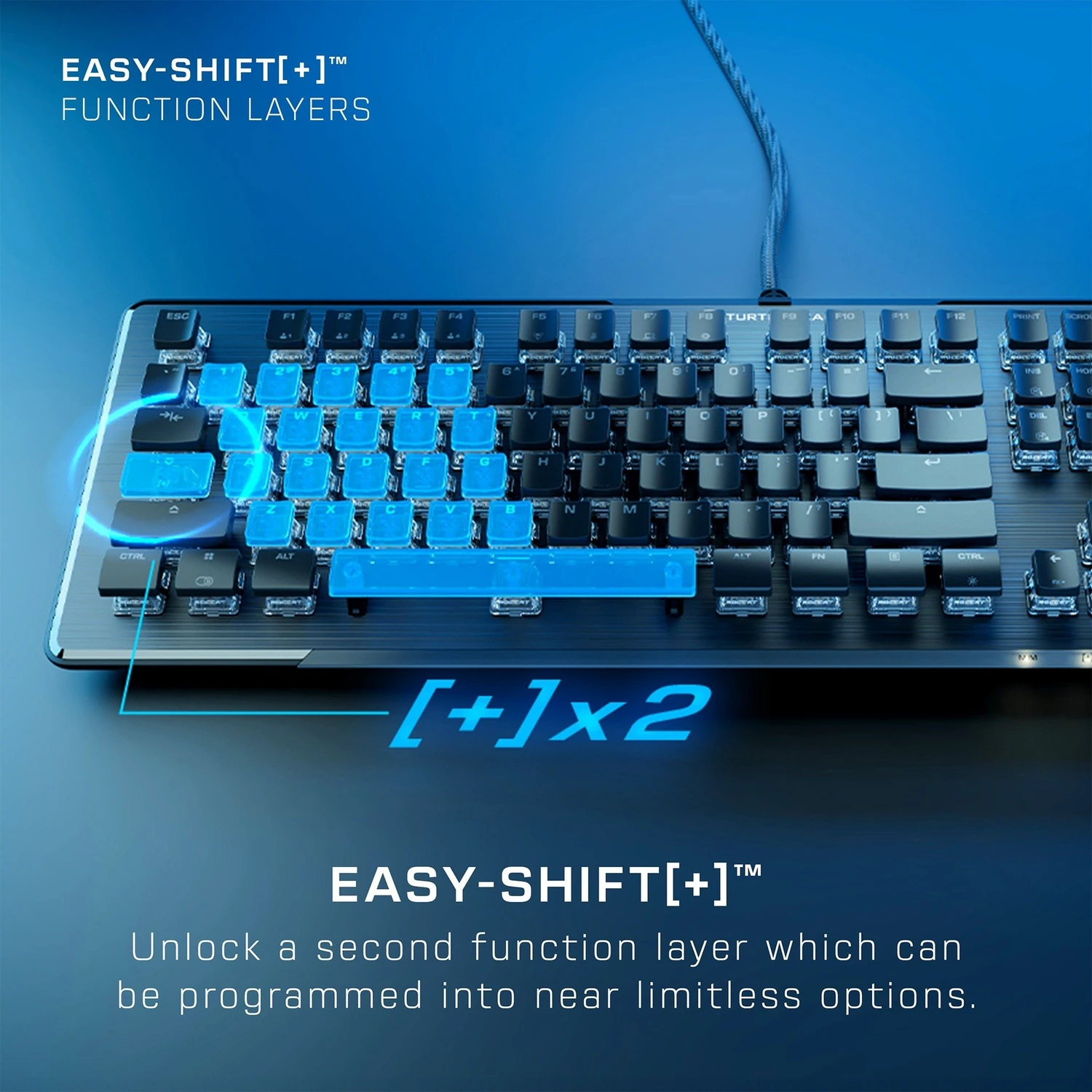 Turtle Beach Vulcan II, schwarz, LEDs RGB, TITAN II RED, USB, DE