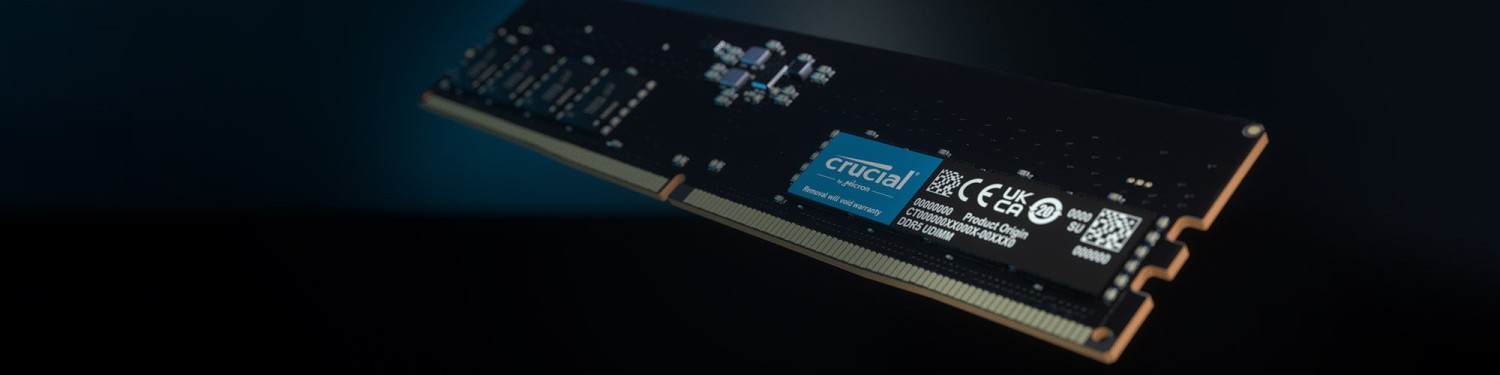 Crucial DIMM 16GB, DDR5-4800 - CT16G48C40U5