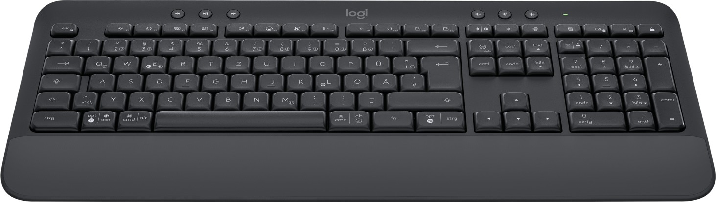 Logitech Signature K650 Comfort, Graphite, Logi Bolt, USB/Bluetooth, DE Logitech Signature K650 Comfort, Graphite, Logi Bolt, USB/Bluetooth, DE