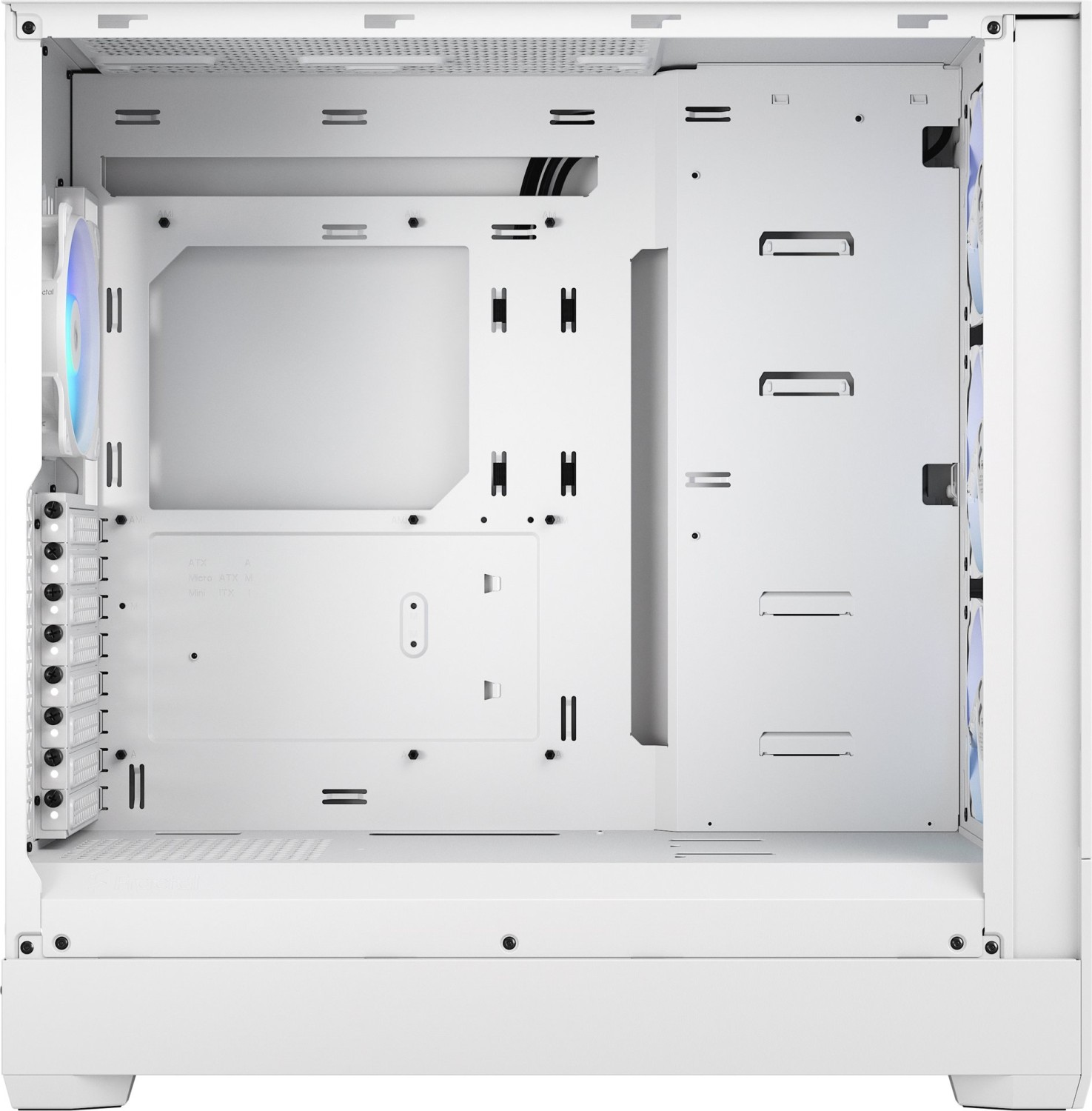 Fractal Design Pop XL Air RGB White TG Clear Tint, Glasfenster