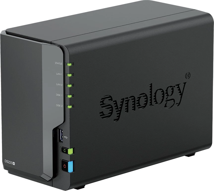 Synology DiskStation DS225+, 2GB RAM, 2x LAN