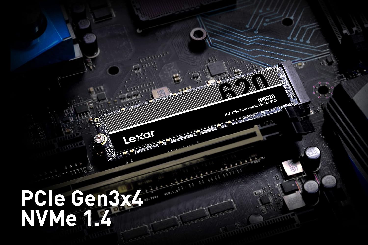 512GB Lexar NM620, M.2 NVMe SSD