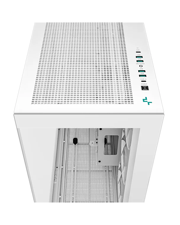 DeepCool CH780 WH, weiß, Glasfenster