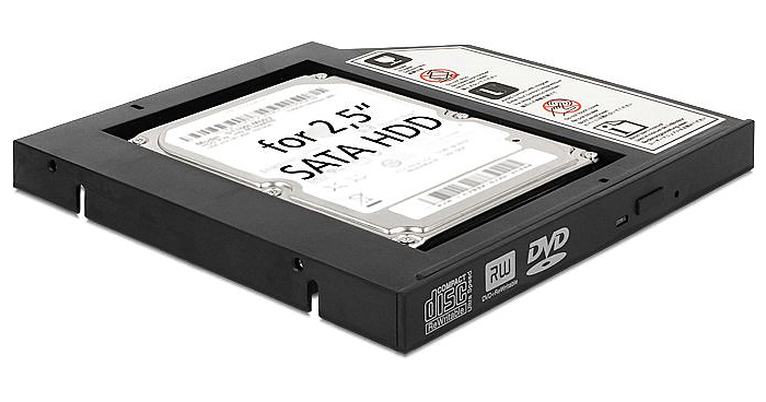DELOCK 61993, ODD AUF HDD/SSD EINSCHUBADAPTER