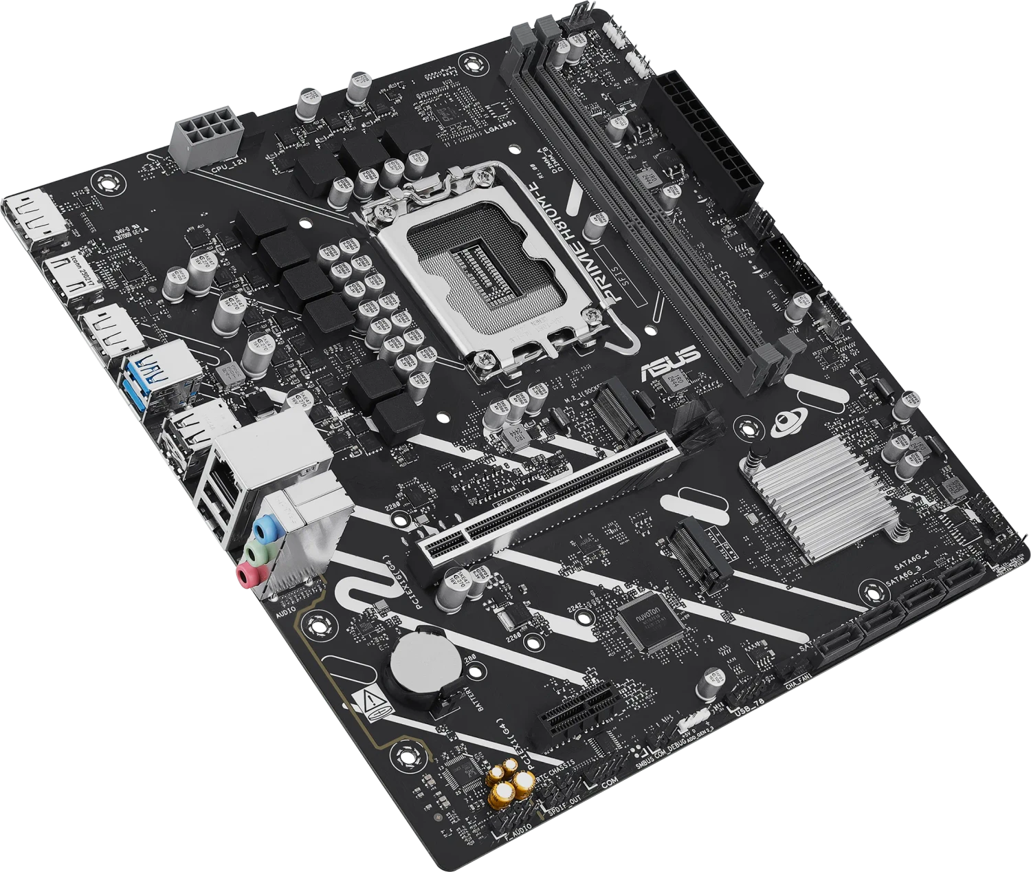 ASUS PRIME H810M-E-CSM Mainboard – Intel H810, LGA1851, DDR5, Micro-ATX