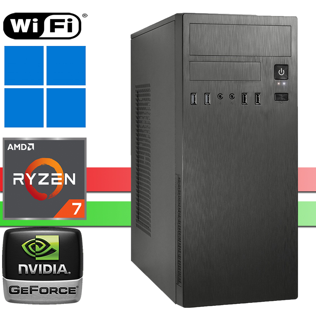 X-Power PC │ AMD Ryzen 7 4700S │ GT730 │ 1TB SSD │ WiFi │ Windows 11 Pro