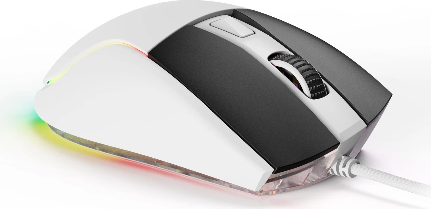 Sharkoon Skiller SGM35, weiß, USB