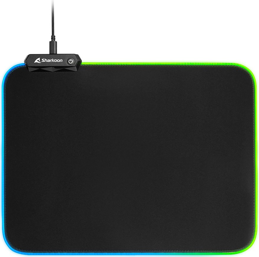 Sharkoon 1337 RGB V2 Gaming Mat 360, schwarz