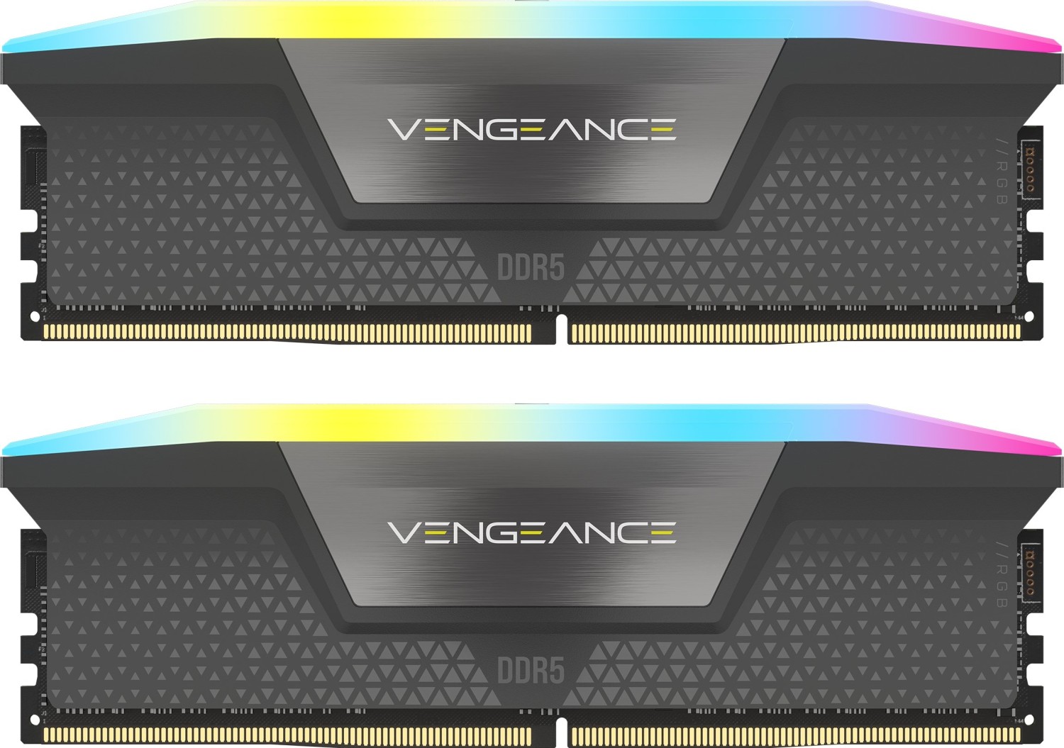 64GB Corsair Vengeance RGB grau DIMM Kit, DDR5-6000, XMP/EXPO - CMH64GX5M2B6000Z30