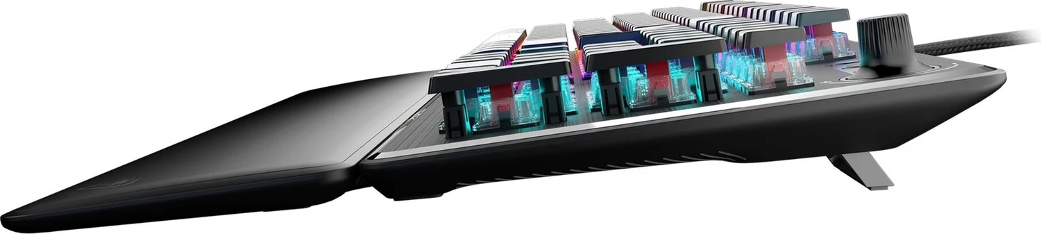 Turtle Beach Vulcan II, schwarz, LEDs RGB, TITAN II RED, USB, DE