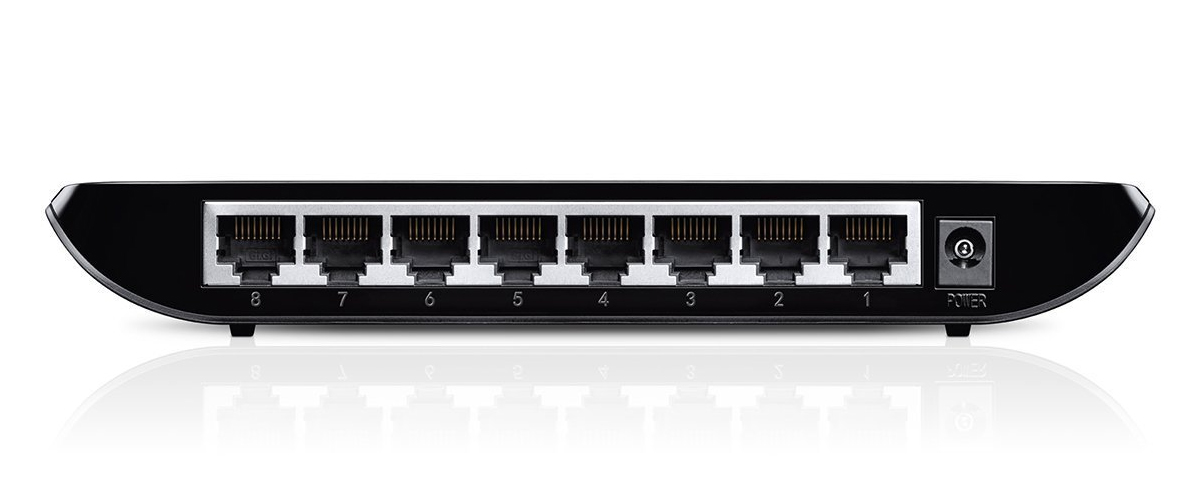 TP-Link TL-SG1000 Desktop Gigabit Switch, 8x RJ-45 - TL-SG1008D