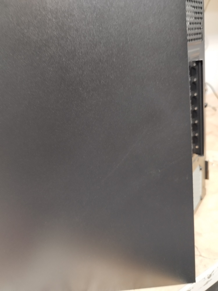 Kolink Observatory HF Mesh, schwarz, Glasfenster – Seitenteil mit Kratzer - ohne OVP