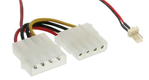 3-Pin zu 4-Pol Molex Lüfteradapterkabel