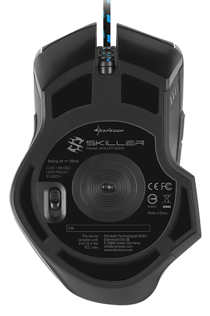 Sharkoon Skiller SGM1 Gaming Mouse, USB
