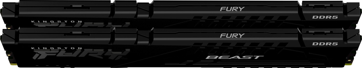 64GB Kingston FURY Beast schwarz DIMM Kit, DDR5-6000, XMP/EXPO - KF560C36BBEK2-64