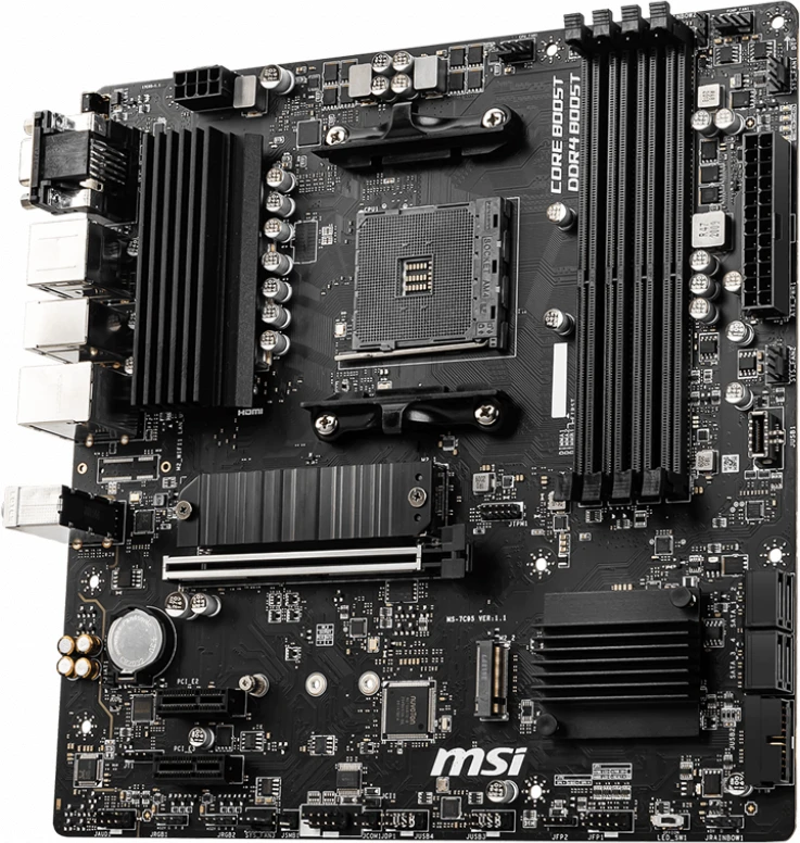 MSI B550M PRO-VDH │ AMD B550 │ Sockel AM4 │ DDR4 │ mATX