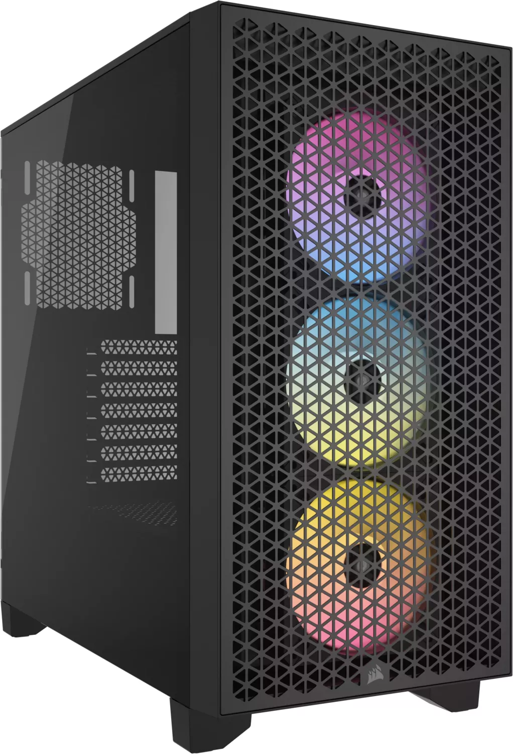 Corsair 3000D RGB Airflow, schwarz, Glasfenster