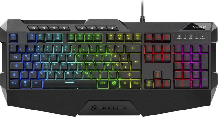 Sharkoon Skiller SGK4, LEDs RGB