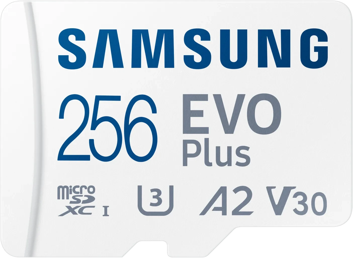256GB Samsung EVO Plus 2024 R160 microSDXC Kit, UHS-I U3, A2, Class 10