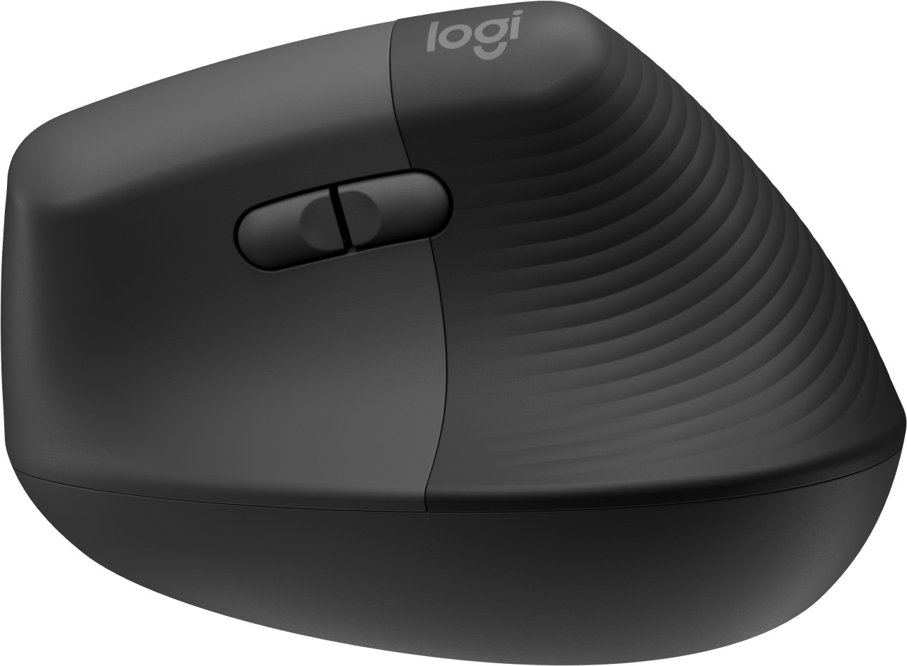 LOGITECH Lift Vertikale Ergonomische Maus, Graphite, Logi Bolt, USB/Bluetooth