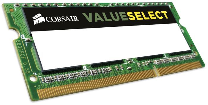 8192 MB Corsair ValueSelect SO-DIMM, DDR3L-1600