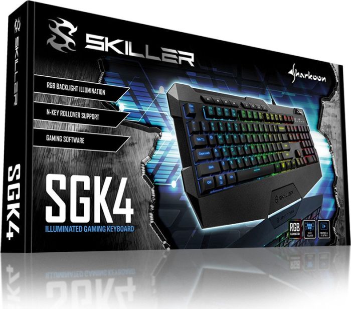 Sharkoon Skiller SGK4, LEDs RGB
