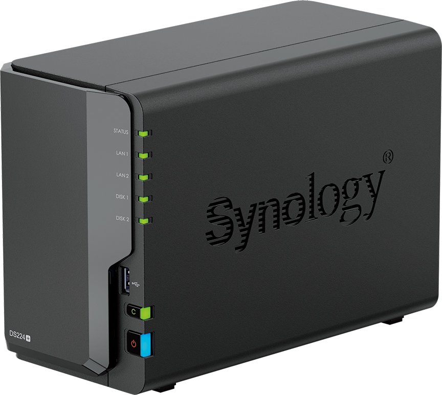 Synology DiskStation DS224+, 2GB RAM, 2x Gb LAN