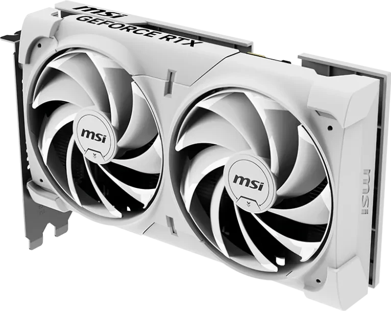 MSI GeForce RTX 5060 8G Ventus 2X OC White, G5060-8V2CW, 8GB GDDR7, HDMI, 3x DP