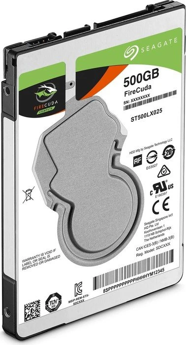 ***XH 500 GB Seagate FireCuda SSHD ST500LX025