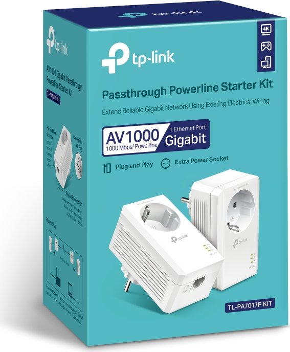 TP-Link AV1000 TL-PA7017P-KIT Starter Kit