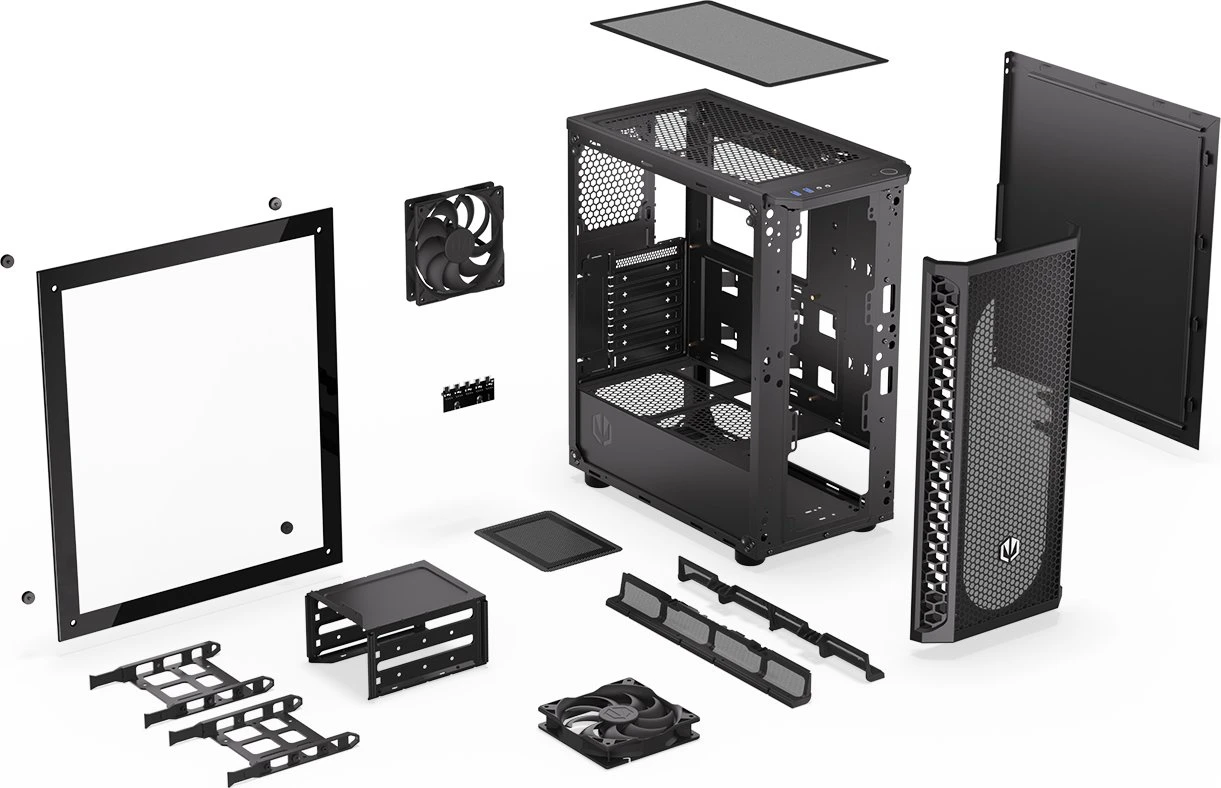 Endorfy Signum 300 Core, Glasfenster
