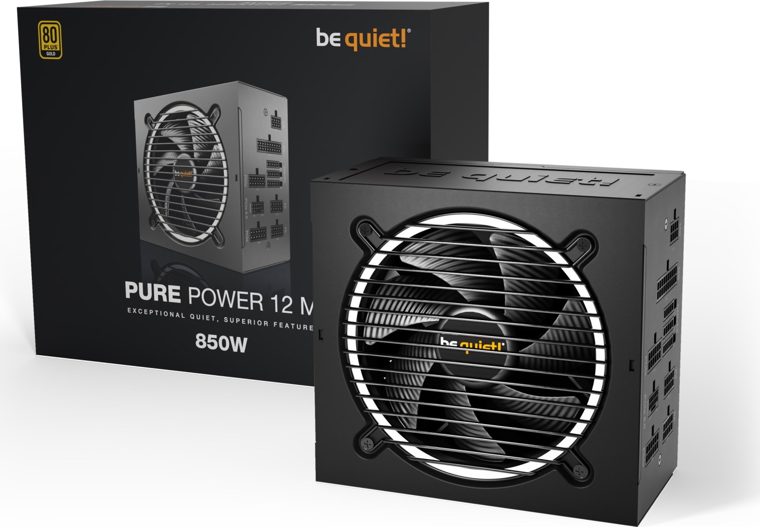 850W be quiet! Pure Power 12 M, ATX 3.0 - BN344