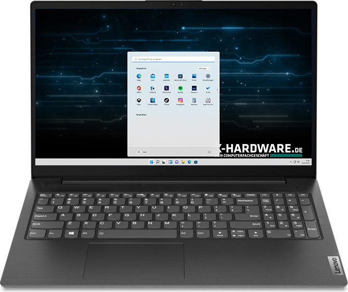 #7606 | Lenovo V15-IJL | 15,6" | Intel® N5100 | Quad-Core | 4 x 2.80 GHz | 16GB RAM | 512GB SSD | Windows 11 Professional