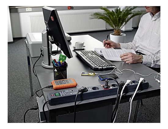 Brennenstuhl Secure-Tec 19500A 8-fach, 3m - 1159490936