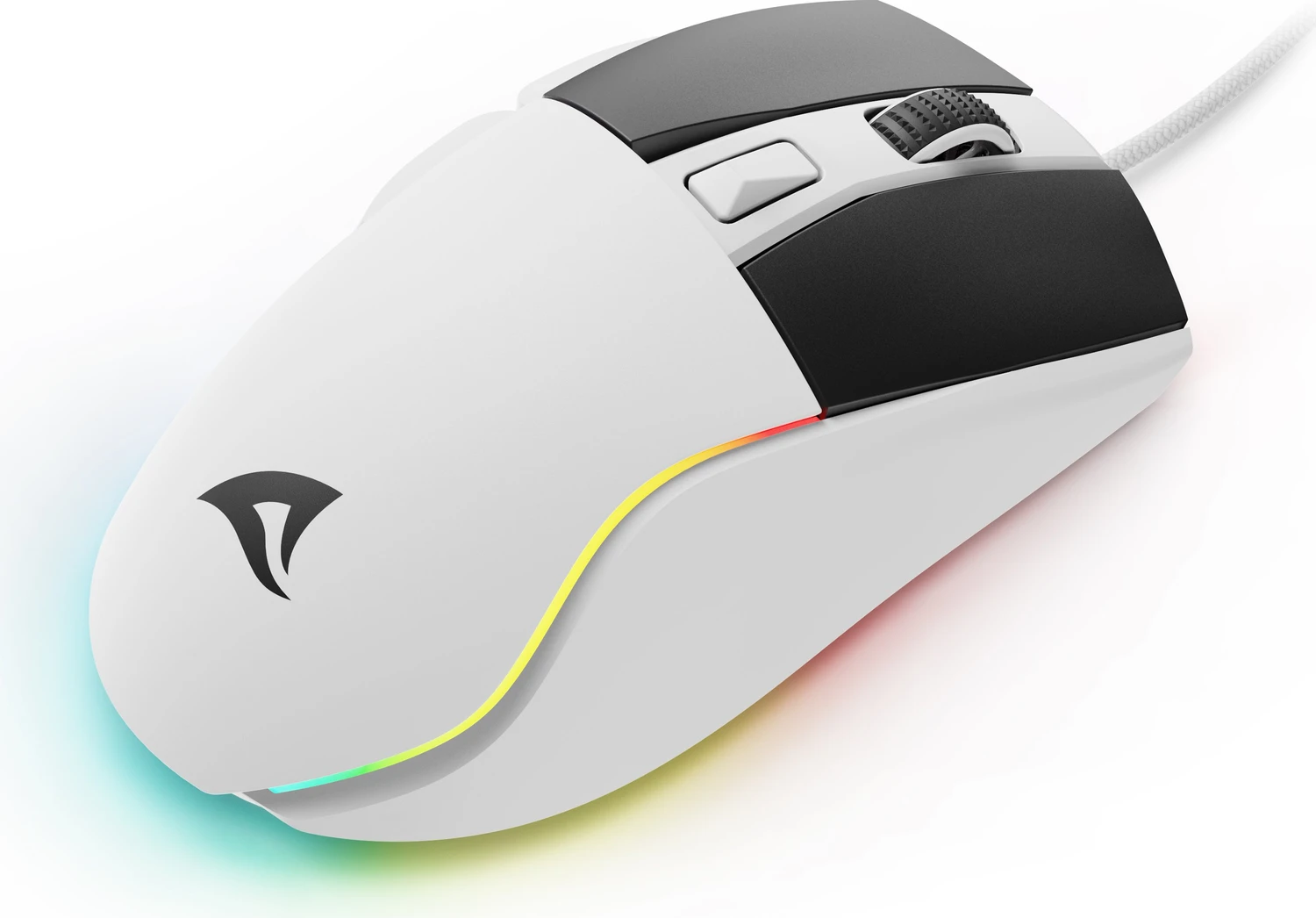 Sharkoon Skiller SGM35, weiß, USB