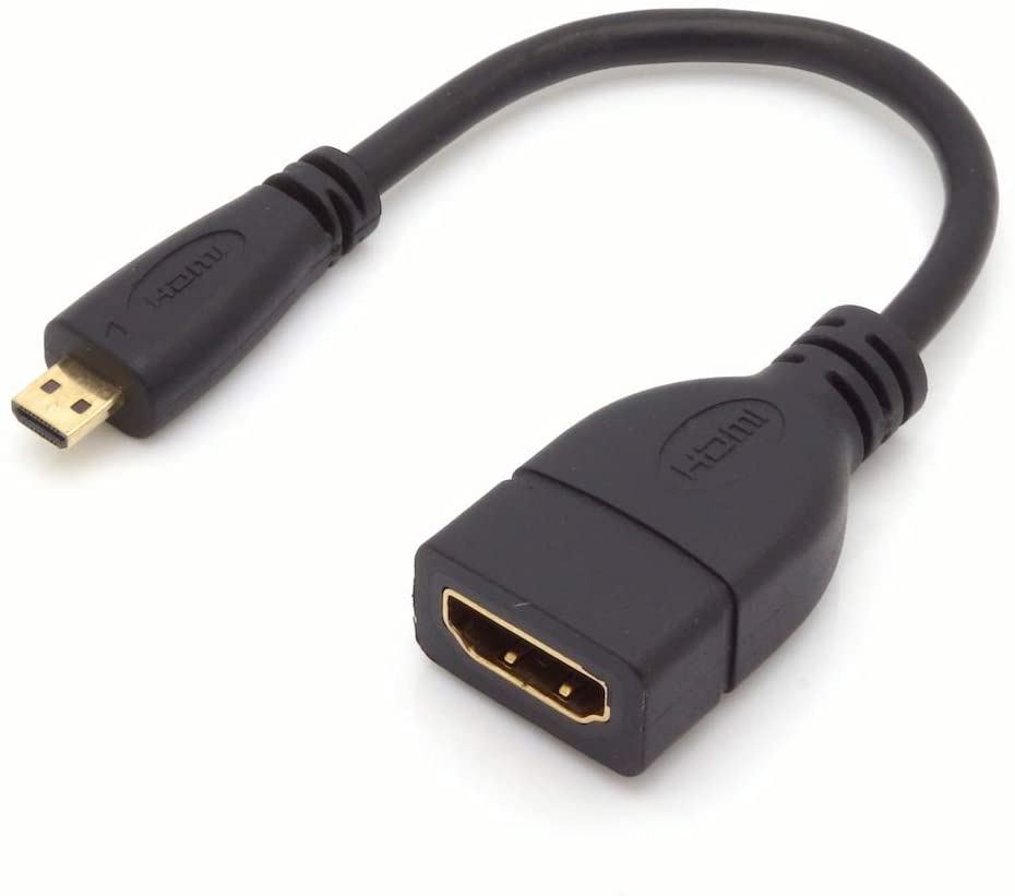 DeLOCK High Speed HDMI Kabel mit Ethernet Typ A/Typ D Micro 0.23m