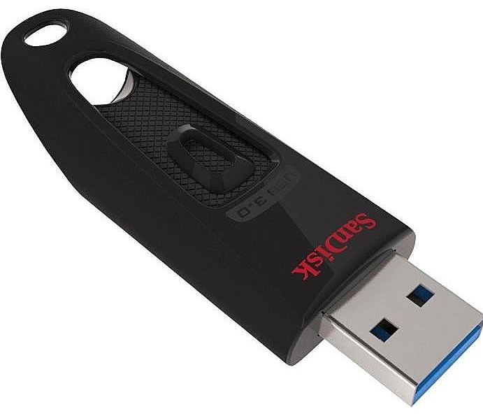 512 GB SanDisk Ultra schwarz, USB-A 3.0