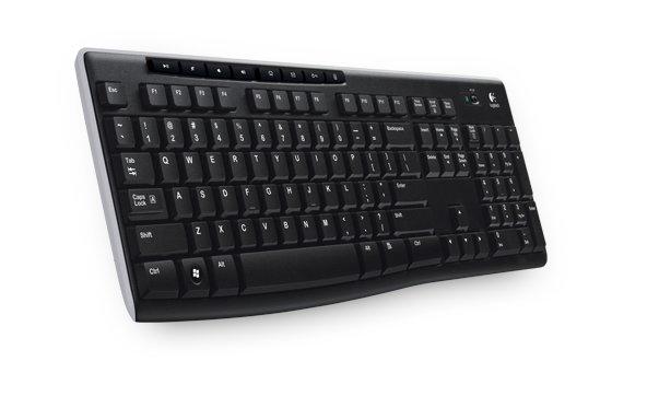 Logitech K270 Wireless Keyboard, USB