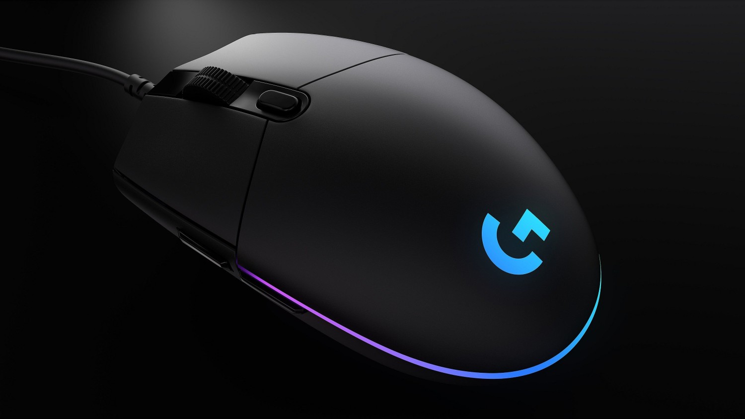 Logitech G203 Lightsync schwarz, USB
