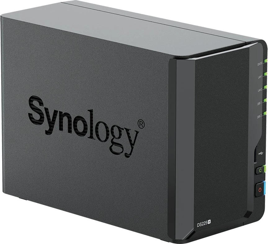 Synology DiskStation DS225+, 2GB RAM, 2x LAN