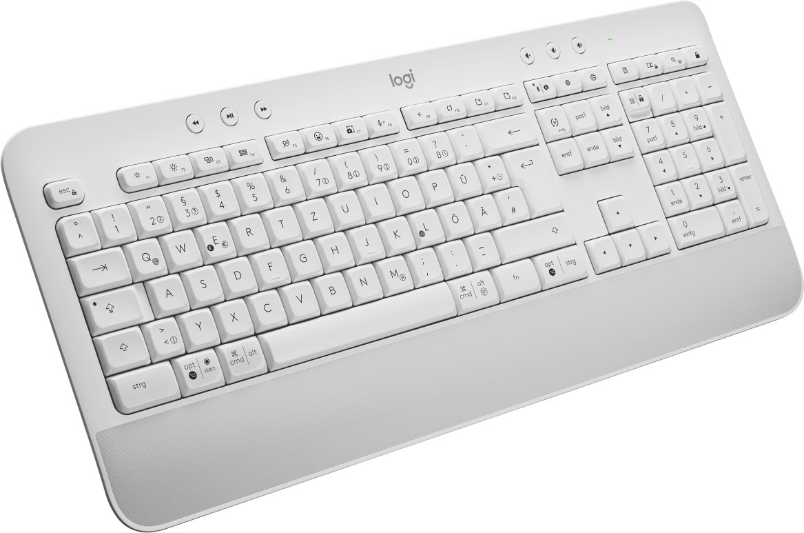 Logitech Signature K650 Comfort, Graphite, Logi Bolt, USB/Bluetooth, DE